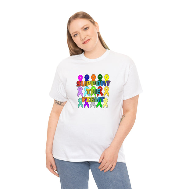 Support the Fight Unisex Heavy Cotton Tee