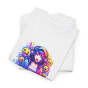 Graffiti Anime Girls Unisex Heavy Cotton Tee