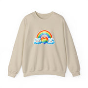 Rainbow Love Unisex Heavy Blend™ Crewneck Sweatshirt
