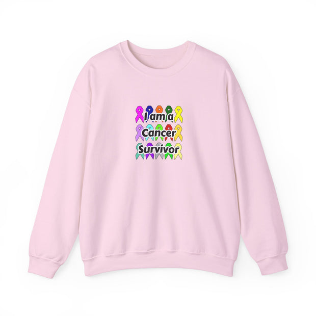 Cancer Survivor Unisex Heavy Blend™ Crewneck Sweatshirt