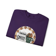 Christmas Coffee Unisex Heavy Blend™ Crewneck Sweatshirt