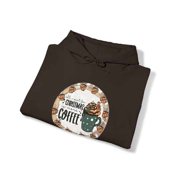 Christmas Coffee Unisex Heavy Blend™ Hooded Sweatshirt