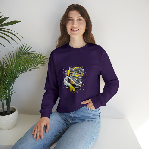 Rose Unisex Heavy Blend™ Crewneck Sweatshirt