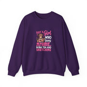 Just a Girl Unisex Heavy Blend™ Crewneck Sweatshirt