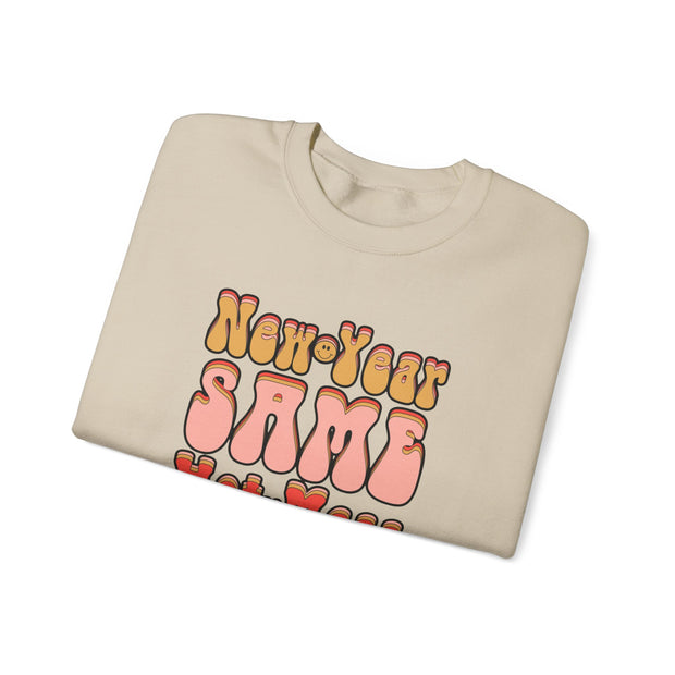 Same Hot Mess Unisex Heavy Blend™ Crewneck Sweatshirt