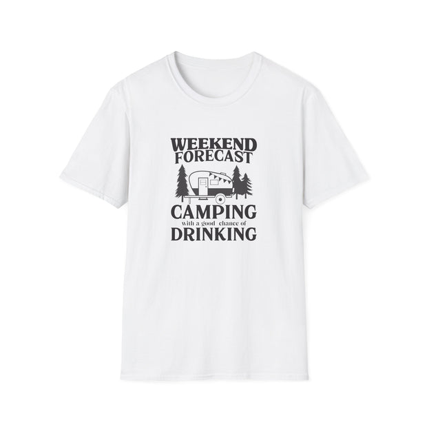 Weekend Forecast Unisex Softstyle T-Shirt