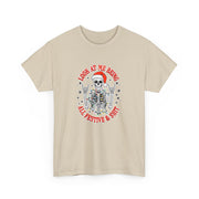 Festive Skeleton Unisex Heavy Cotton Tee