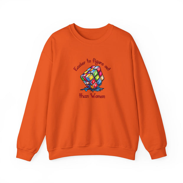 Rubik Cube Unisex Heavy Blend™ Crewneck Sweatshirt