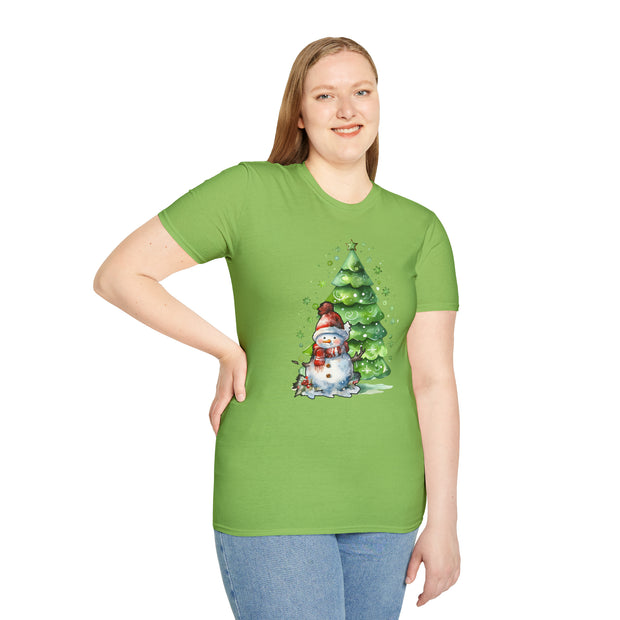 Snowman Unisex Softstyle T-Shirt
