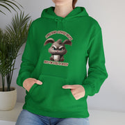 I Pretend that Coffee Helps Unisex Heavy Blend™ Hooded Sweatshirt