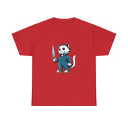 Horror Movie Cats Unisex Heavy Cotton Tee