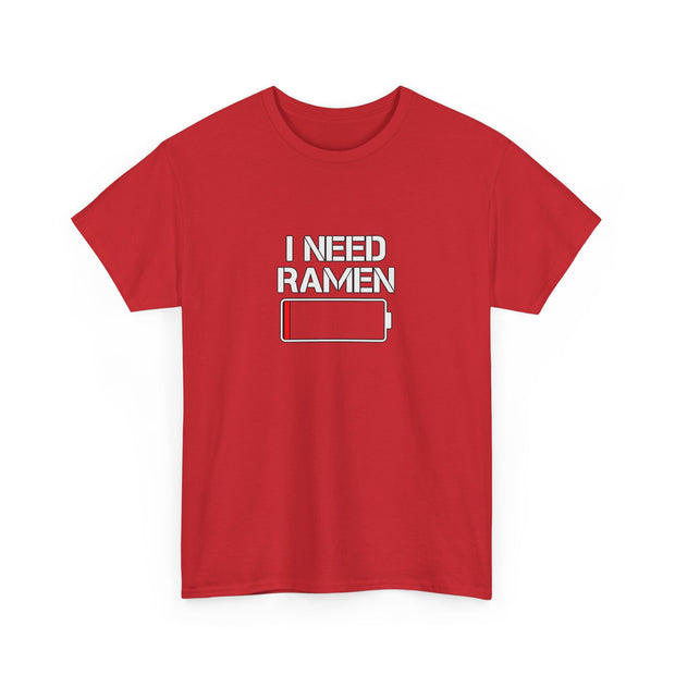 I Need Ramen Unisex Heavy Cotton Tee