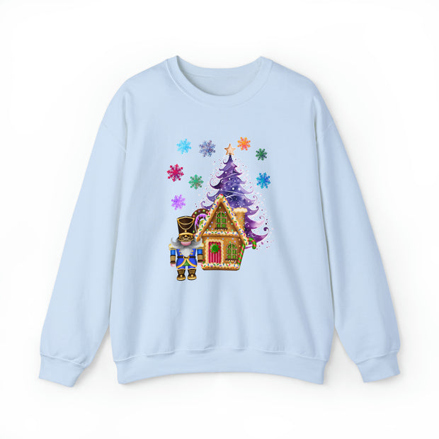 Gnome Nutcracker Unisex Heavy Blend™ Crewneck Sweatshirt