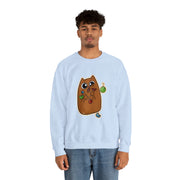 Christmas cat Unisex Heavy Blend™ Crewneck Sweatshirt