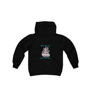 Busy Gaming Unicorn Youth Heavy Blend Hooded Sweatshirt