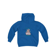 Busy Gaming Unicorn Youth Heavy Blend Hooded Sweatshirt