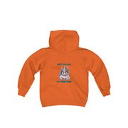 Busy Gaming Unicorn Youth Heavy Blend Hooded Sweatshirt