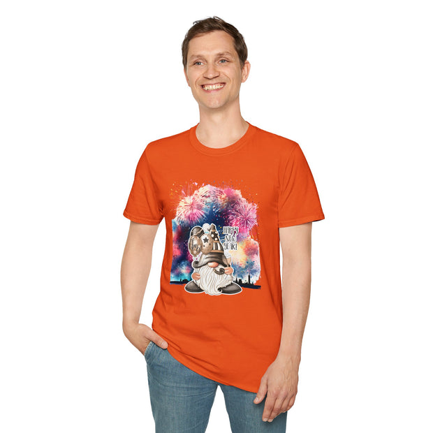 Gnome New Year Unisex Softstyle T-Shirt