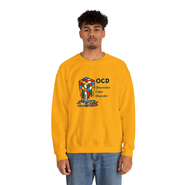 Rubik Cube Unisex Heavy Blend™ Crewneck Sweatshirt