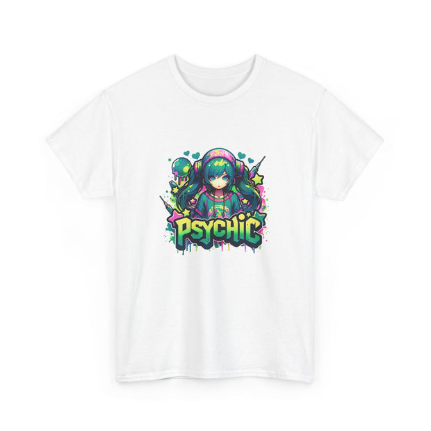 Graffiti Anime Girls Unisex Heavy Cotton Tee