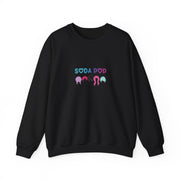 Colorful Soda Pop Sweatshirt - Unisex Cozy Pullover for Casual Wear, Gifts for Soda Lovers, Trendy Graphic Crewneck, Fun & Funky Apparel