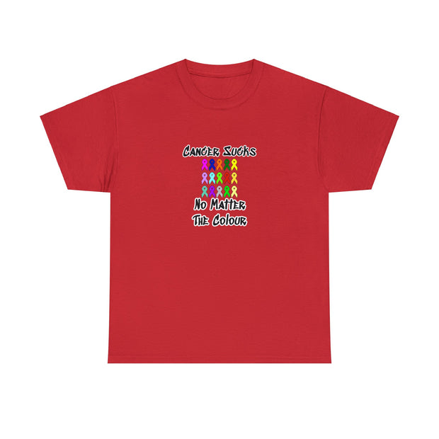 Cancer Sucks Unisex Heavy Cotton Tee