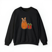 Christmas cat Unisex Heavy Blend™ Crewneck Sweatshirt