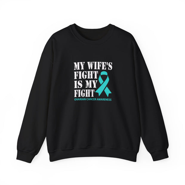 My Wife’s Fight Unisex Heavy Blend™ Crewneck Sweatshirt