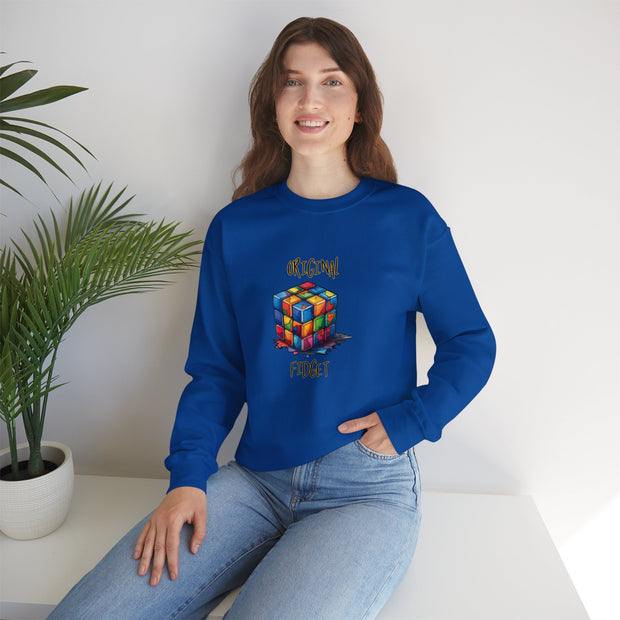 Rubik Cube Unisex Heavy Blend™ Crewneck Sweatshirt