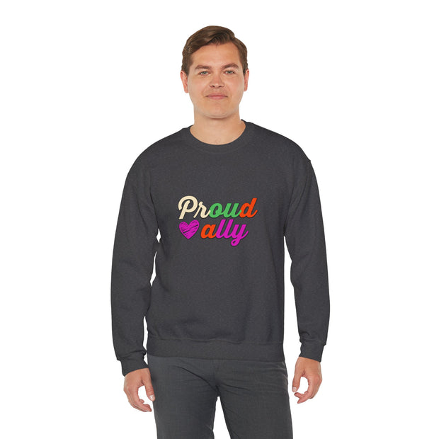 Proud Ally Unisex Heavy Blend™ Crewneck Sweatshirt