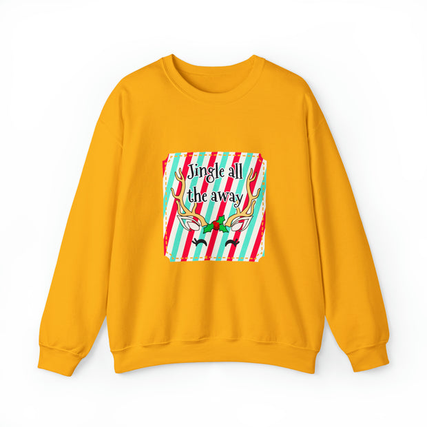 Reindeer Unisex Heavy Blend™ Crewneck Sweatshirt