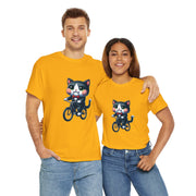 Horror Movie Cats Unisex Heavy Cotton Tee