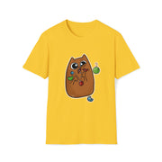 Christmas cat Unisex Softstyle T-Shirt
