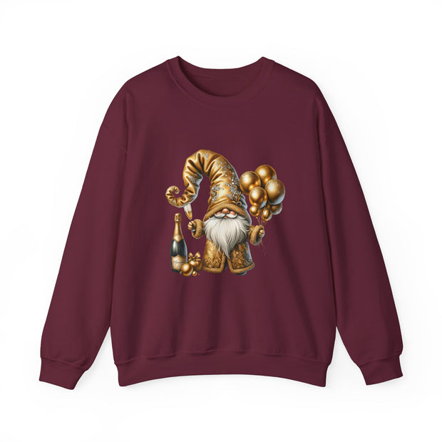 New Year Gnome Unisex Heavy Blend™ Crewneck Sweatshirt