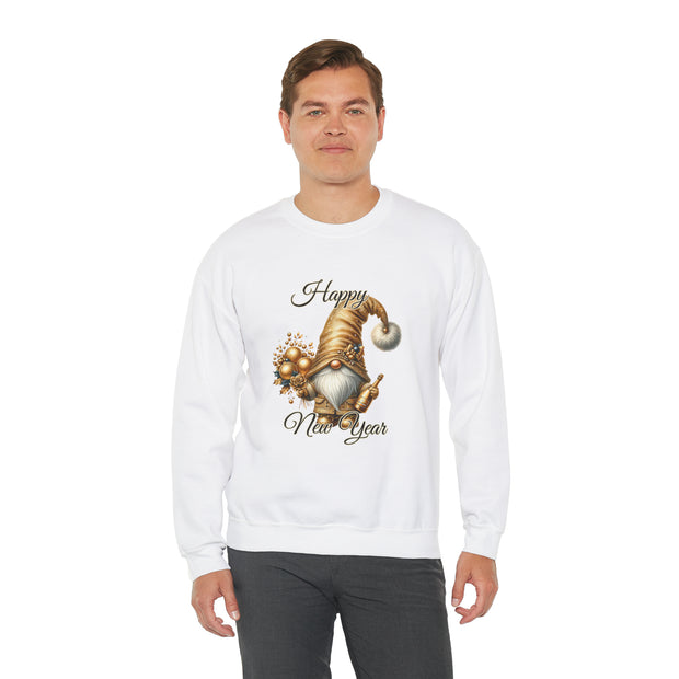Gnome New Year Unisex Heavy Blend™ Crewneck Sweatshirt
