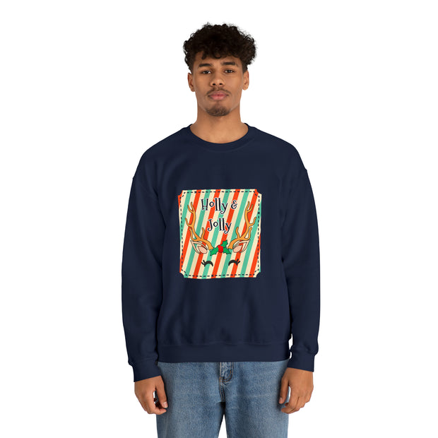 Reindeer Unisex Heavy Blend™ Crewneck Sweatshirt