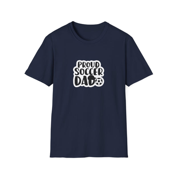 Proud Soccer Dad Unisex Softstyle T-Shirt