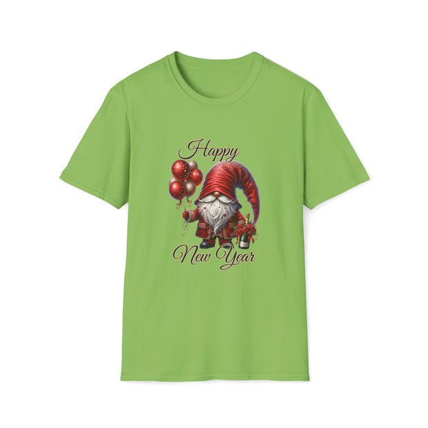 Gnome New Year Unisex Softstyle T-Shirt