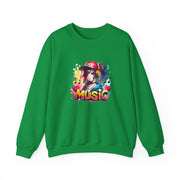 Graffiti Anime Girls Unisex Heavy Blend™ Crewneck Sweatshirt