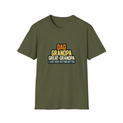 Dad Grandpa Great Grandpa Unisex Softstyle T-Shirt