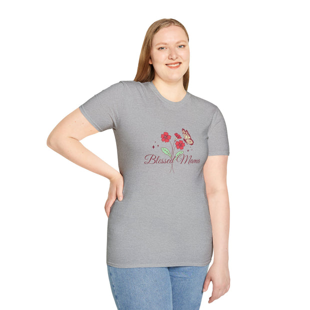 Blessed Mama Unisex Softstyle T-Shirt
