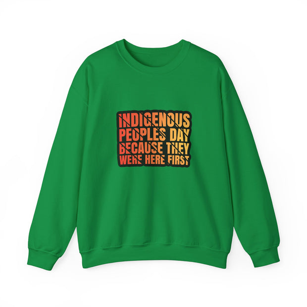 Indigenous Peoples Day Unisex Heavy Blend™ Crewneck Sweatshirt