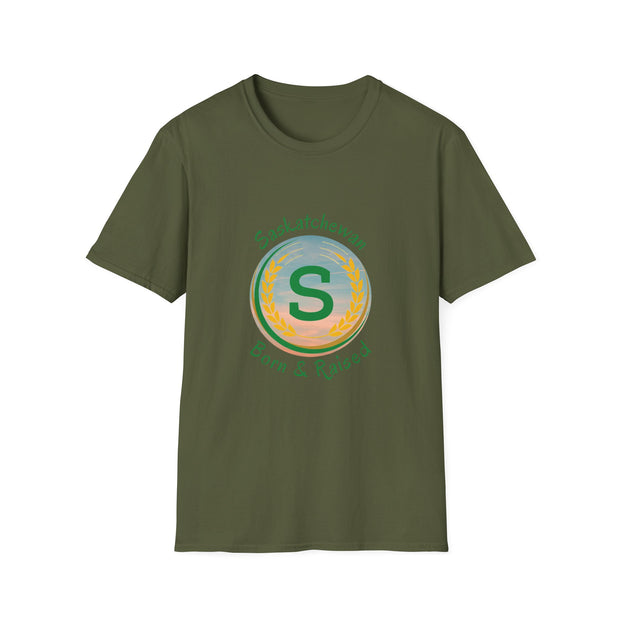 Saskatchewan Born & Raised Unisex Softstyle T-Shirt