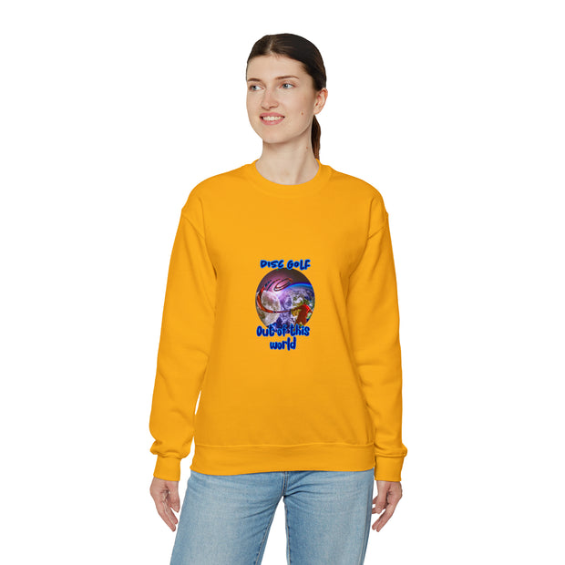 Disc golf Unisex Heavy Blend™ Crewneck Sweatshirt