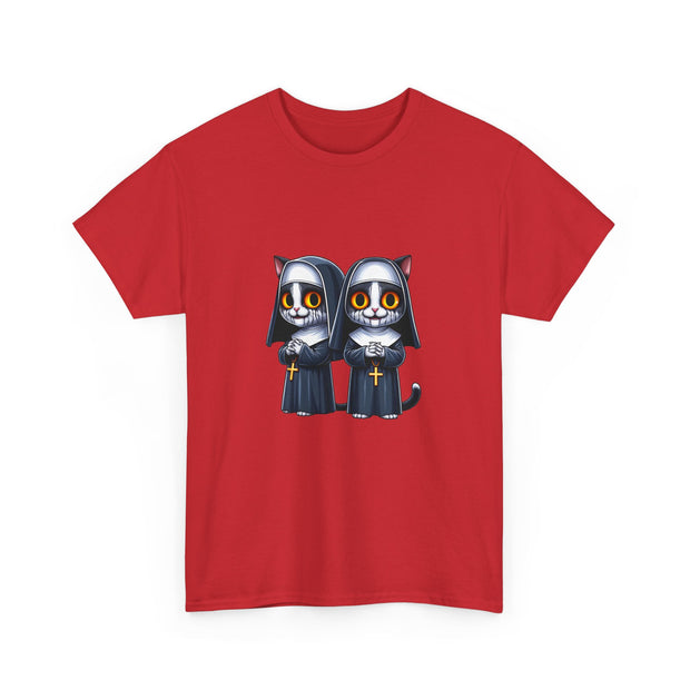 Horror Movie Cats Unisex Heavy Cotton Tee