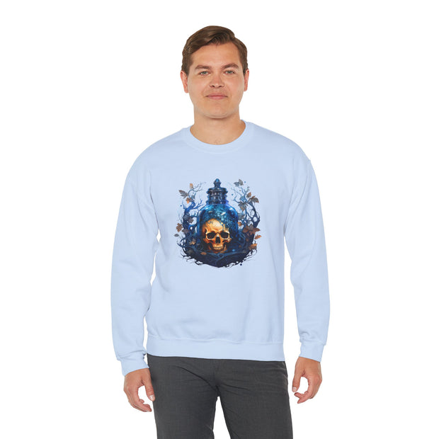 Bottled Skull Unisex Heavy Blend™ Crewneck Sweatshirt