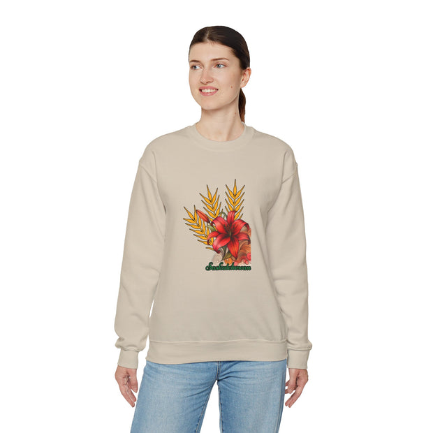 Saskatchewan Lily Unisex Heavy Blend™ Crewneck Sweatshirt