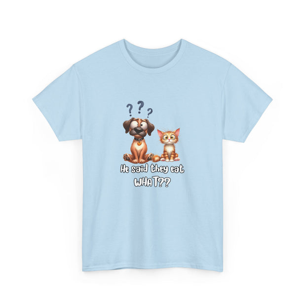They Eat What Unisex Heavy Cotton Tee