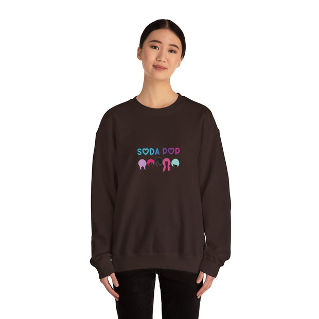 Colorful Soda Pop Sweatshirt - Unisex Cozy Pullover for Casual Wear, Gifts for Soda Lovers, Trendy Graphic Crewneck, Fun & Funky Apparel