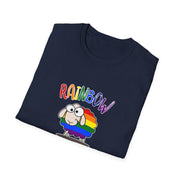 Rainbow Sheep Unisex Softstyle T-Shirt